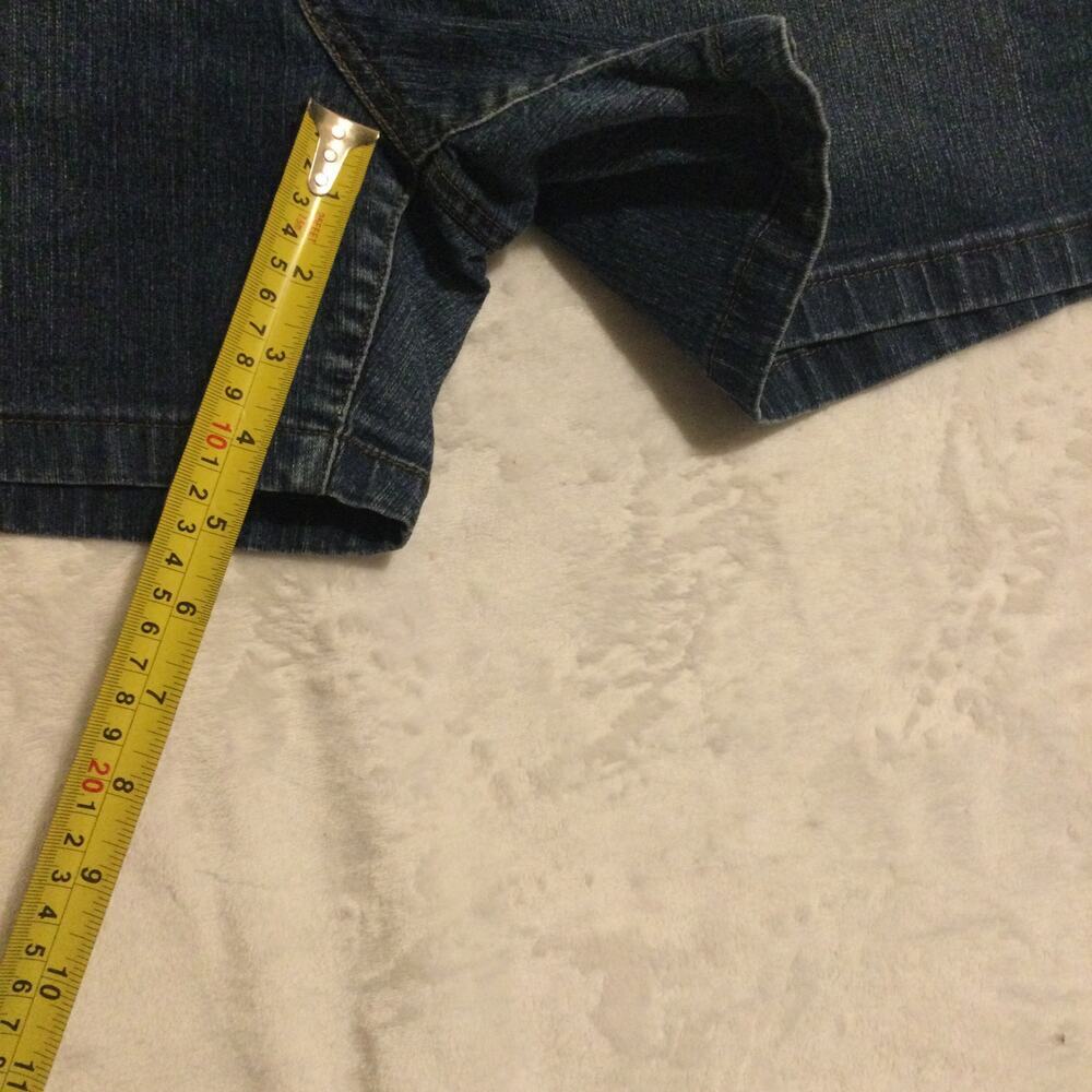 Women's Levi Strauss Signature Trouser Short Jeans Size 16 - Picture 9 of 13